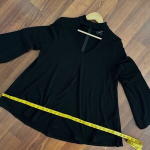 Karen Kane Black Women's Blouse with Cut-Out Detail